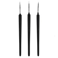 ราคา Zanker ปากกาเพ้นท์เล็บปากกาทาสีปากกาดำปากการ่างเส้นปลายบางดอกไม้ Pen3 pack เล็บปากกาดอกไม้ขายดี (21206803366)