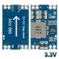 ราคา High Efficiency Output 3 3V 5V 9V 12V 5A mini560 Step Down DC DC Converter Voltage Regulator Buck Stabilized Power Module (19557886032)