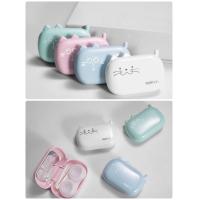 ราคา ตลับคอนแทคเลนส์เซ็ตเล็ก ตลับใส่คอนแทคเลนส์มีกระจกในตัว ที่คีบและตัวจุ๊บ ขายดี พร้อมส่ง (22756592585)