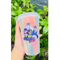 ราคา แก้วใสพลาสติก 22 ออนซ์ พร้อมสติ๊กเกอร์ (20455899152)