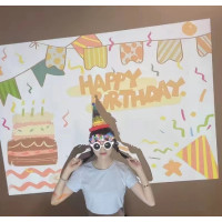ราคา พร้อมส่งในไทย โปรเจคเตอร์วันเกิด ครบรอบ ไฟถ่ายรูป Birthday projector วันเกิด โปรเจคเตอร์จิ๋ว โปรเจคเตอร์ถ่ายรูป JJ888Shop (21275060683)