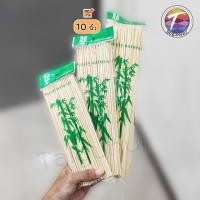 ราคา ไม้เสียบอาหาร ไม้เสียบ ลูกชิ้น ไส้กรอก หม่าล่า บาร์บีคิว ปลายแหลม 8 10 12 นิ้ว (21543238952)