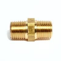 ราคา นิปเปิ้ลทองเหลืองเกลียวนอก 1 4 2 หุน 3 8 3 หุน Brass Nipple (128859893)