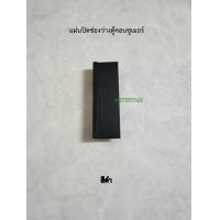 ราคา แผ่นปิดช่องว่างตู้คอนซูเมอร์ แผ่นปิดช่องว่างตู้ไฟ 2P สีดำ (21034360901)