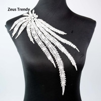 ราคา QIAN TI ZI ผ้าลูกไม้คอปกเย็บสีดำ1ชิ้น ชุดเดรส สมุดโน๊ต (22138228405)