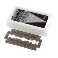 ราคา ใบมีดขนนก 2 คม สำหรับใส่มีดโกน 1 ตลับ 5 ใบมีด (22361895833)