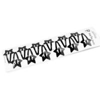 ราคา กิ๊บติดผม กิ๊บติดผมแฟชั่นรูปดาวสีดำ 1 แพ็ค 12ชิ้น รุ่น Hair clip star black 12 pieces 05g Boss (5465378548)