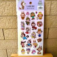 ราคา สติกเกอร์นูน ลายกาตูนมีให้เลือก100 ลาย ใบละ9 sticker นูน สติ๊กเกอร์ ลาบูบู้ labubu แคร์แบร์ carebear เจ้าหญิง คิตตี้ (22619139751)