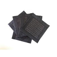 ราคา ที่รองแก้วเสื่อกกสีดำล้วน Reed Coaster (20563170785)
