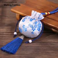 ราคา Jnthia Khan กระเป๋าเงินชีฟองผ้าไหมปักด้วยตราประทับหยกสไตล์จีนที่แสดงเครื่องประดับของขวัญ (22155356582)