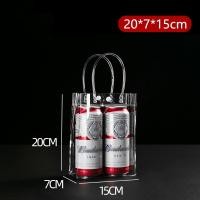 ราคา Lonslan กระเป๋าใส ถุง กระเป๋า PVC มีหูหิ้ว มีปุ่ม ใส กันน้ำ (22422106760)