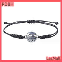 ราคา PDBH Fashion Store สร้อยข้อมือเครื่องรางวอลเลย์บอลแบบปรับได้กำไลข้อมือเชือกสร้อยข้อมือถักสเน่ห์เครื่องรางวอลเลย์บอลสำหรับวัยรุ่น (21948175873)