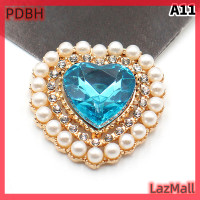 ราคา ร้านแฟชั่น PDBH ลดราคาด่วน27X26มม DIY อุปกรณ์เสริมจิวเวลรี่กระดุมตกแต่งพลอยเทียมอะครีลิคอัลลอยรูปหัวใจลูกพีช (20864198824)