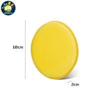 ราคา ฟองน้ำขัดรถ ฟองน้ำแว็กซ์ ฟองน้ำสำหรับขัดและเคลือบผิวสี Applicator Pad ฟองน้ำขัดสีรถ ฟองน้ำกลมเหลือง ฟองน้ำ ฟองน้ํา ฟองน้ําขจัดคราบ ไม่ทำให้สีรถเป็นรอย (21909015924)