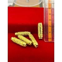 ราคา 1ชิ้น ตะกรุด ท้าวเวส เกราะ เพชร 5แถวนะอกแตกงานทองเหลือง (22825179979)