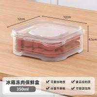 ราคา กล่องบรรจุเนื้อสดแช่แข็งในตู้เย็นกล่องแช่แข็งกล่องเก็บของในครัวกล่องบรรจุอาหารปิดผนึกเกรดย่อยสำหรับเตรียมอาหาร Refrigerator Freezing Antibacterial Storage Box Small Fresh Keeping Box (22419978767)