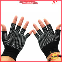 ราคา ถุงมือ Hanlu ถุงมือออกกำลังกายผู้ชายผู้หญิงกีฬาโยคะกลางแจ้งออกกำลังกายครึ่งถุงมือแบบเปิดครึ่งนิ้ว (21347938207)