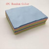 ราคา 1เลนส์ PC ผ้าผ้าเช็ดแว่นไมโครไฟเบอร์ผ้าเช็ดกระจกหน้าจอทำความสะอาดแว่นตาอุปกรณ์เสริมแว่นตาผ้าเช็ดแว่นที่ใช้ซ้ำได้ (21488949879)