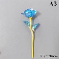 ราคา LSHUO ดอกไม้กุหลาบทองของขวัญวันวาเลนไทน์ดอกกุหลาบปลอม24K ชุบทองของขวัญวันหยุดตกแต่งปาร์ตี้งานแต่งงาน (19391148637)