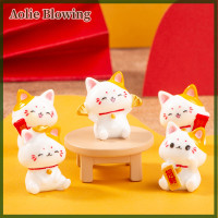 ราคา Aolie ตุ๊กตาตุ๊กตาแมวน่ารักสำหรับตั้งโต๊ะของเล่นมาสคอตของตกแต่ง Kado Kecil สำหรับเด็ก (22104699362)