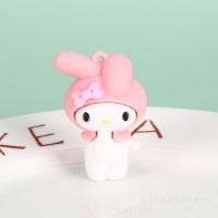 ราคา Sanrios My Melody Cinnamoroll Xo Purins Kuromi Anime Kawaii Keychain Car Pendant Bag Keychain Accessories Diy Model Toys Gift (16215136908)
