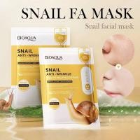 ราคา BIOAOUA SNAIL ANTI WRINKLE มาส์กหน้า หอยทาก บำรุงผิวอย่างล้ำลึก บำรุงผิวให้ชุ่มชื้น ลดเลือนริ้วรอย ผิวเนียนนุ่ม 1 แผ่น (21630705685)