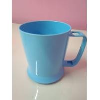 ราคา แก้วพลาสติกมีหูคละสี N0 017 แก้วน้ำพลาสติก (22045124717)