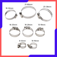 ราคา เข็มขัดรัดท่อ สายรัดท่อ แคลมป์รัดท่อ แค้มป์รัดสแตนเลส ที่รัดท่อ 8 44 มม แบบขันน๊อต Grandgogo (21408743876)