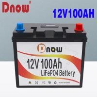 ราคา 12V 24V Lifepo4 Battery Pack 400AH 300AH 200AH 100AH Built In BMS Lithium Iron Phosphate Cells For RV Campers Solar With Charger (20908735068)