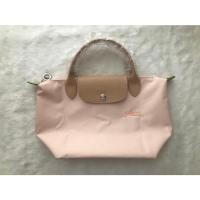 ราคา New 100 Genuine goods longchamp Le Pliage Green Handbag S foldable green short handle waterproof Canvas Shoulder Bags small size Tote Bag L1621919P64 Pink color made in france (21044201233)