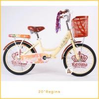 ราคา รถจักรยาน 20นิ้ว Regina เจ้าหญิง มงกุฎ มีกระดิ่ง จักรยานวินเทจ จักรยานเด็ก จักรยานแม่บ้าน จักรยาน จักรยาน20นิ้วราคาถูก (21994515051)