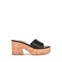 ราคา Nine West รุ่น BOONE3 รองเท้าแพลตฟอร์มเปิดส้น สีดำ (22807574016)