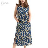 ราคา Pena house เดรสยาวทรงหลวม แขนกุด PWDL072401 (22489430596)