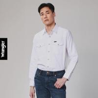 ราคา WRANGLER เสื้อเชิ้ตแขนยาวผู้ชาย คอลเลคชั่น Legend Of Wrangler FW24 รุ่น WR F224MSHLN22 (22465317884)
