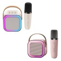 ราคา Portable K12 Bluetooth Small Home KTV Microphone Speaker with 1 Microphones for Birthday Gifts Home Parties (22153114174)