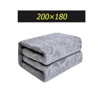 ราคา TOUTOU Electric Heating Blanket ผ้าห่มไฟฟ้า ผ้าปูนอนไออุ่น ผ้าคลุมเตียงให้ความอบอุ่น ปรับได้ 4 ระดับ ขนาดใหญ่ 150X180 cm (20888150925)