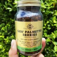 ราคา 80 Sale EXP 03 2024 ซอว์ปาล์มเมตโต้สกัด ปาล์มเลื่อย Saw Palmetto Berries 100 Vegetable Capsules Solgar (3865170578)
