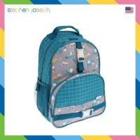 ราคา Stephen joseph กระเป๋าเป้เด็ก ยอดนิยมจากอเมริกา ฟรีสติ๊กเกอร์ติดชื่อ สำหรับเด็กอนุบาลและประถม กระเป๋านักเรียนน่ารัก น้ำหนักเบา ช่องใส่ของกว้าง ใส่สมุดขนาดA4ได้ ALL OVER PRINT BACKPACK CONSTRUCTION กระ