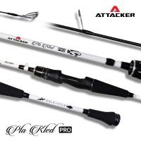 ราคา คันเบ็ด PLAKLED PRO ตกปลา ATTACKER ปลาเกล็ดโปร 2ท่อน 8 9 ฟุต คันเบ็ดตกปลา คันสปิน คันตีเหยื่อปลอม (22087861600)