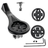 ราคา Bicycle Computer Camera Bike Stem Extension Support Holder Black Aluminum Alloy Plastic Bicycle Accessories For SL7 Stem Garmin Bryton Mount Holder (19872633677)