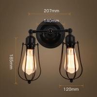 ราคา HEIKESZ ย้อนยุคเรียบง่ายโคมไฟติดเพดานลมโต๊ะกินข้าวแบบคลาสสิกแบบอเมริกันโคมไฟผนังสำหรับร้านอาหารโคมไฟติดผนังเพดานบาร์คลับโคมไฟไฟ LED ใช้งานได้สองแบบโคมไฟสำหรับห้องนอนกลางคืนห้องที่สวยงาม (21080071668)