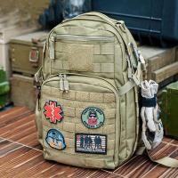 ราคา COD ระเบิดยุทธวิธีกระเป๋าเป้สะพายหลังทรัมเป็ตกลางแจ้งกระเป๋าสะพายลายพรางแมวลายผู้ชายโจมตีกระเป๋าเป้สะพายหลังอเนกประสงค์ (16165671390)