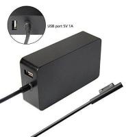 ราคา อะแดปเตอร์ชาร์จ AC Surface Book 65W 15V 4A เหมาะสำหรับ Microsoft รุ่น 1706 แท็บเล็ตพาวเวอร์ซัพพลายแจ็คสาย 6FT พร้อม USB Microsoft Surface Book Surface Pro 3 Pro 4 Charger (1188722917)