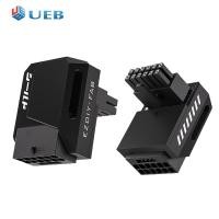 ราคา 600W 12 4pin อะแดปเตอร์5 0 PCIe 16pin 12VHPWR GPU ตัวผู้เป็นคอนเนคเตอร์ตัวเมียสำหรับ3090Ti RTX 4070Ti กราฟิกการ์ด4080 4090 (22208184159)