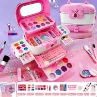 ราคา dolly เครื่องสำอางเด็ก ชุดแต่งหน้าเด็ก ปลอดสารพิษ ครบเซต เจ้าหญิง ลิปสติก อายแชโดว์ ยาทาเล็บ กล่องเครื่องสำอาง (22273409025)