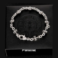 ราคา สร้อยคอโครมฮาร์ท พรีเมียม Chrome Hearts Necklace GD สร้อยโครมฮาร์ท (22028043292)