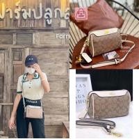 ราคา รุ่นฮิต กระเป๋าสะพายข้าง ทรงหมอน กระเป๋าโค้ช ดีไซน์สุดเก๋ ขนาด8นิ้ว งานเเฟชั่น อุปกรณ์ครบ รหัส 995 (22647342540)