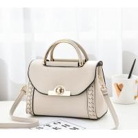 ราคา กระเป๋าถือใบเล็กแบบถักแฟชั่นใหม่กระเป๋าทรงสี่เหลี่ยมใบเล็กมีหัวล็อคกระเป๋าสะพายไหล่สะพายข้าง (22040831227)