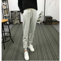 ราคา กางเกงเด็กโต กางเกงวอร์ม กางเกงขาจั๊ม Jogger กางเกงขายาว กางเกงแฟชั่น แถบข้าง กางเกงผู้ใหญ่ พร้อมส่ง (4809656260)