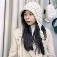 ราคา หมวกคลุมศีรษะสำหรับกระเป๋านักเรียนถักนิตติ้งงานแฮนด์เมดสไตล์ญี่ปุ่นหมวกไหมพรมผ้าโพกหัวสวมหัวกันหนาวใส่ช่วงฤดูใบไม้ร่วงและฤดูหนาวพร้อมจี้ห้อยคอแบบถักสำหรับผู้หญิง (21089706648)